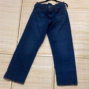 ❤️# 4 Wrangler Men's Deep Blue Relaxed Jeans